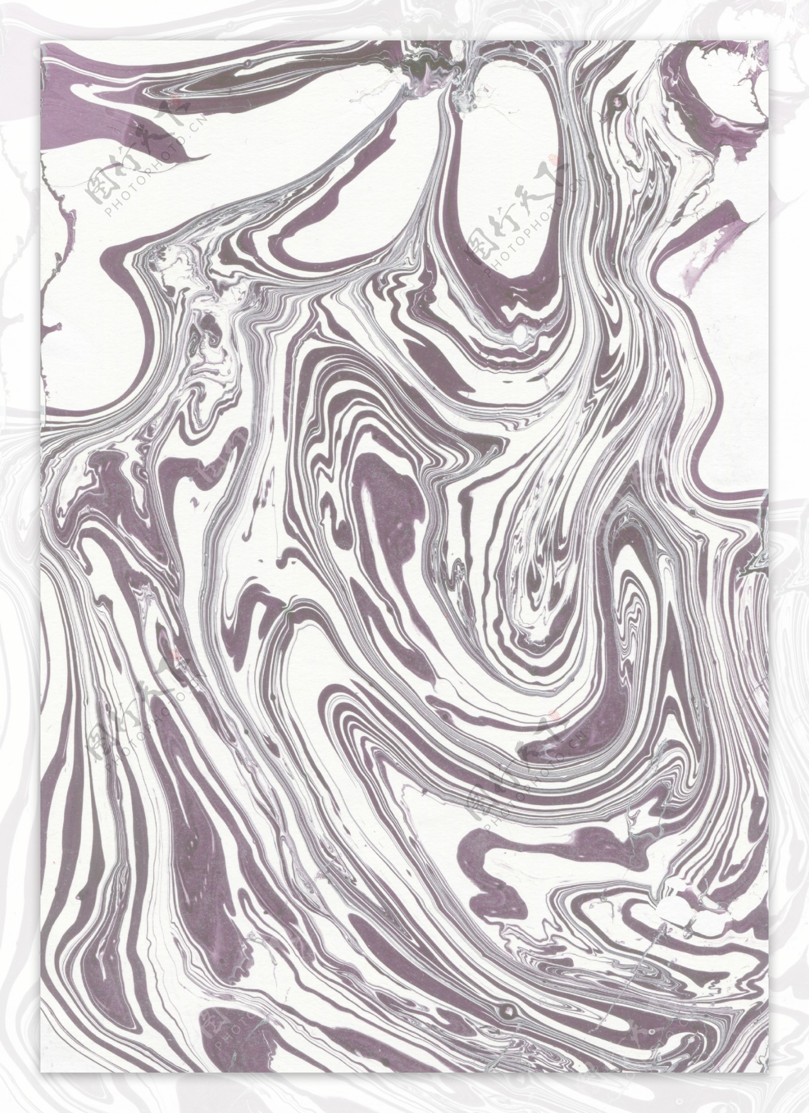 冷酷闷骚灰紫色河流形状壁纸图案装饰设计