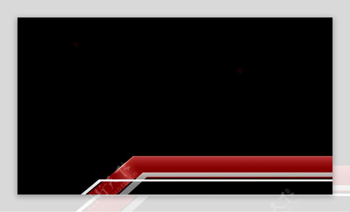 红黑延长标题框特效视频素材