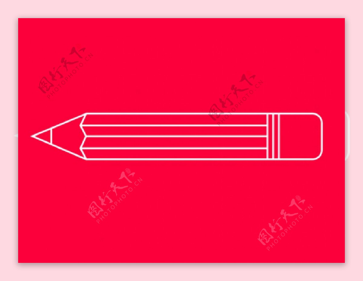 线性Pencil铅笔图标sketch素材