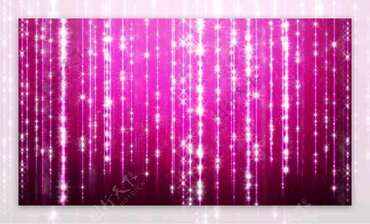 粉紫光带炫光发散特效视频素材