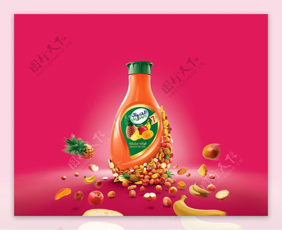 果蔬汁饮品广告宣传素材