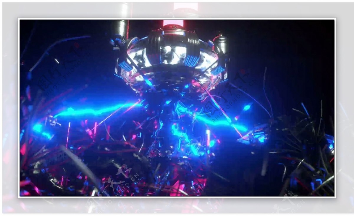 蓝光未来科技动感科技视频素材