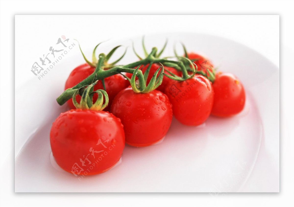 一串西红柿番茄