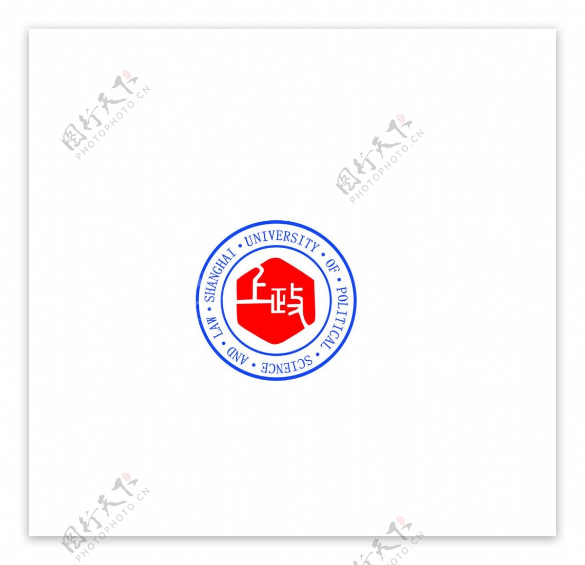 上海政法学院logo不缺字