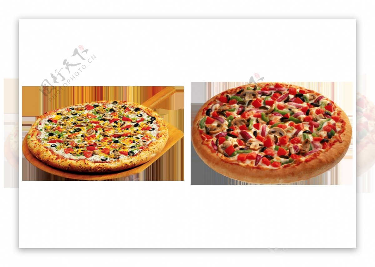 水果披萨图片免抠png透明图层素材