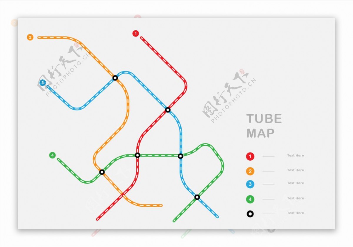 地铁线路示意图