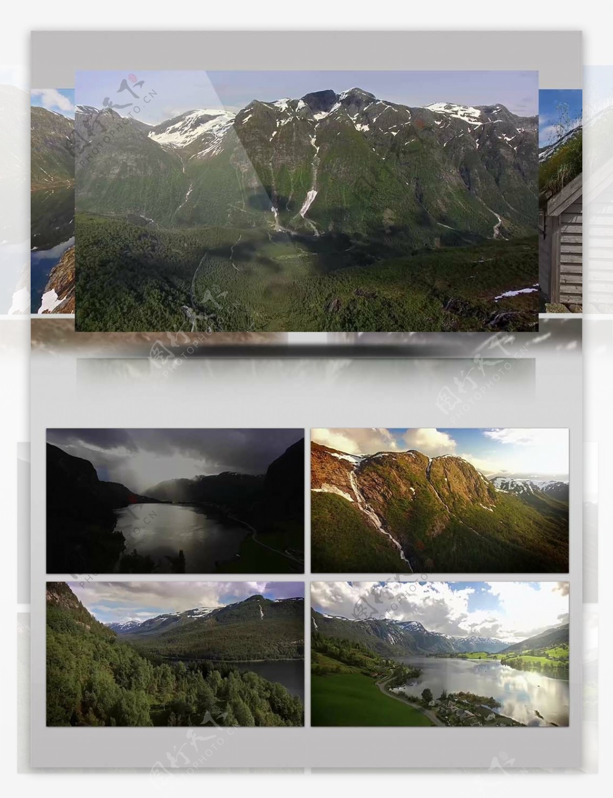 4K超清实拍挪威唯美景观视频素材