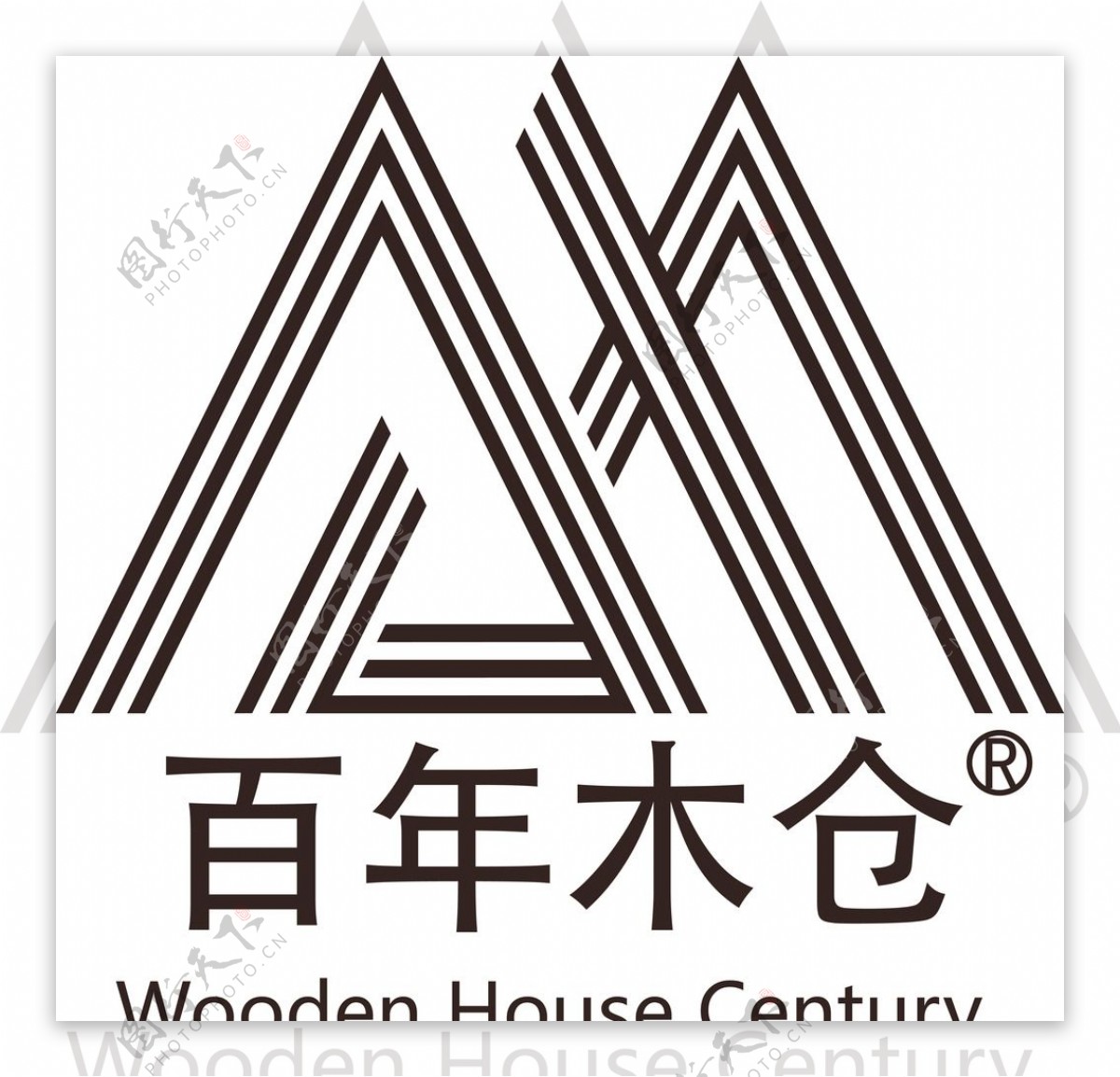 百年标志LOGO