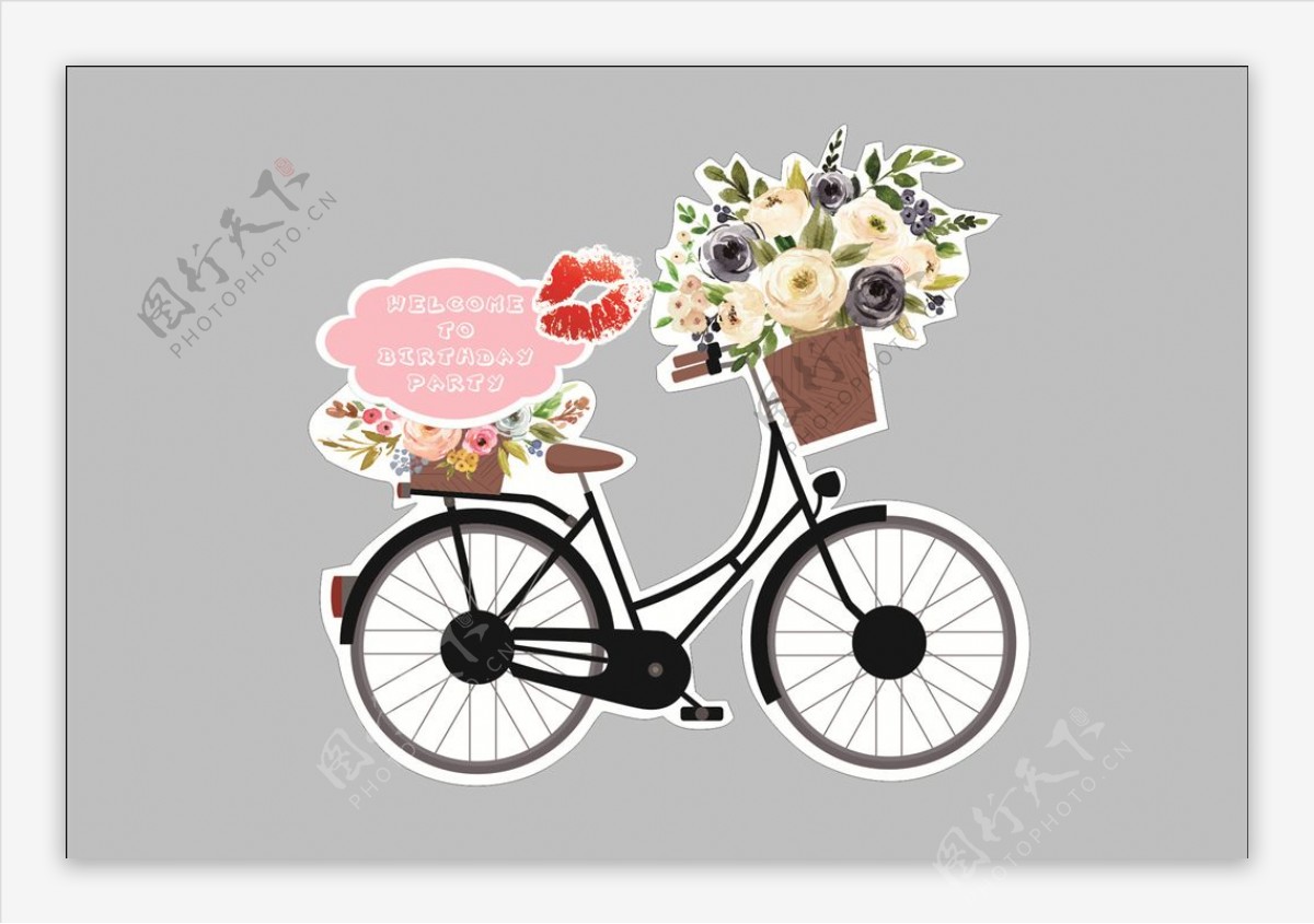 聚会婚礼party自行车单车