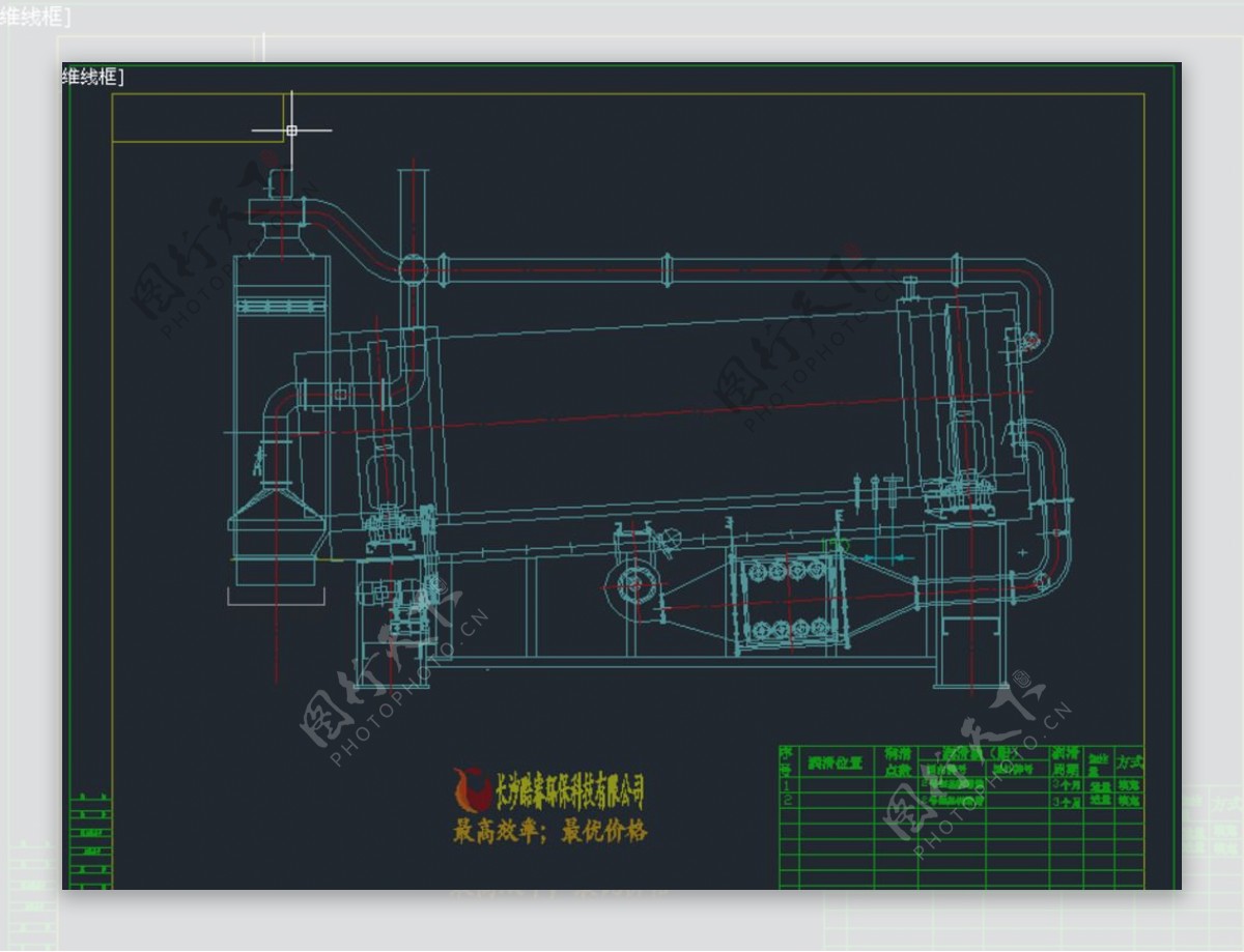 加料机CAD机械图纸
