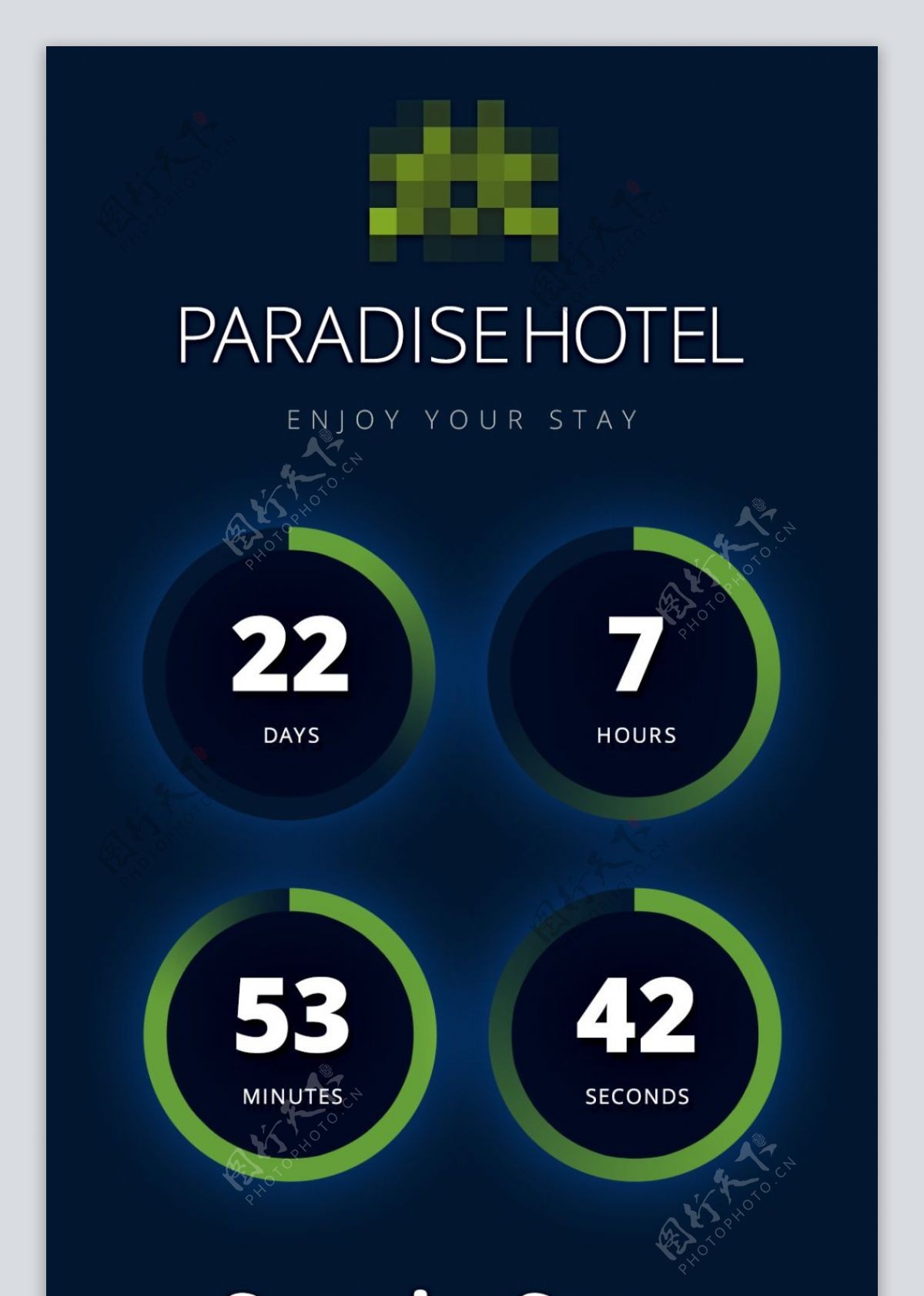 手机酒店网站设计素材酒店推销营销界面