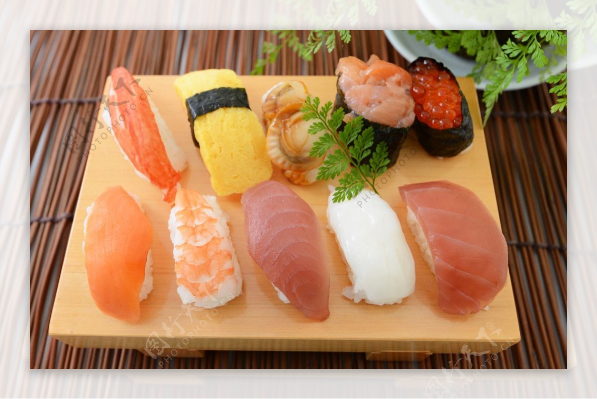 海鲜寿司鱼类菜肴