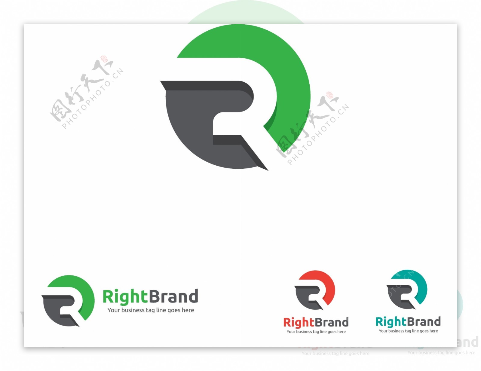 字母造型通用标识logo