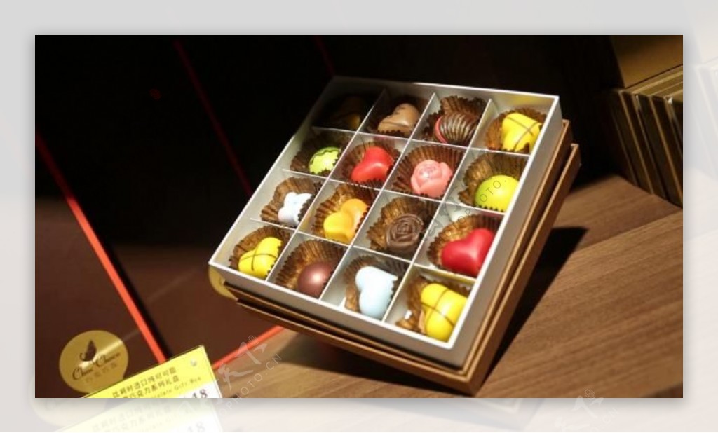 甜品店巧克力视频素材