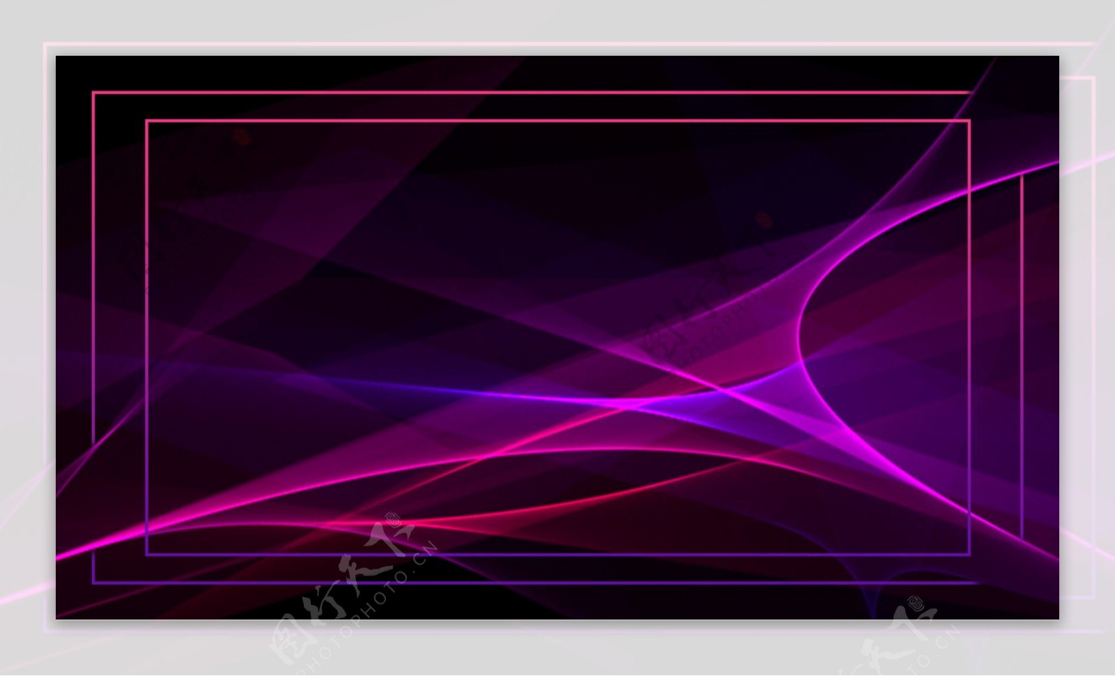 粉紫创意科技炫光ppt背景素材图