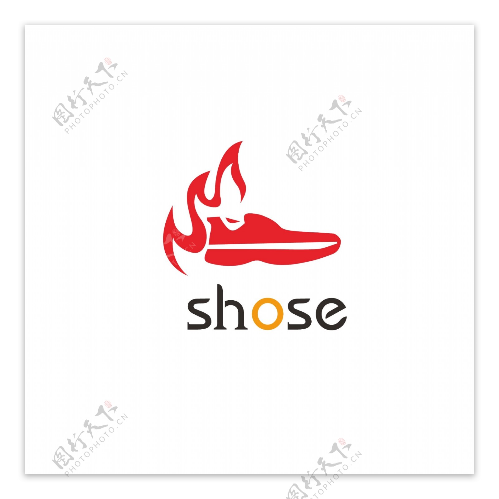 运动鞋子logo设计