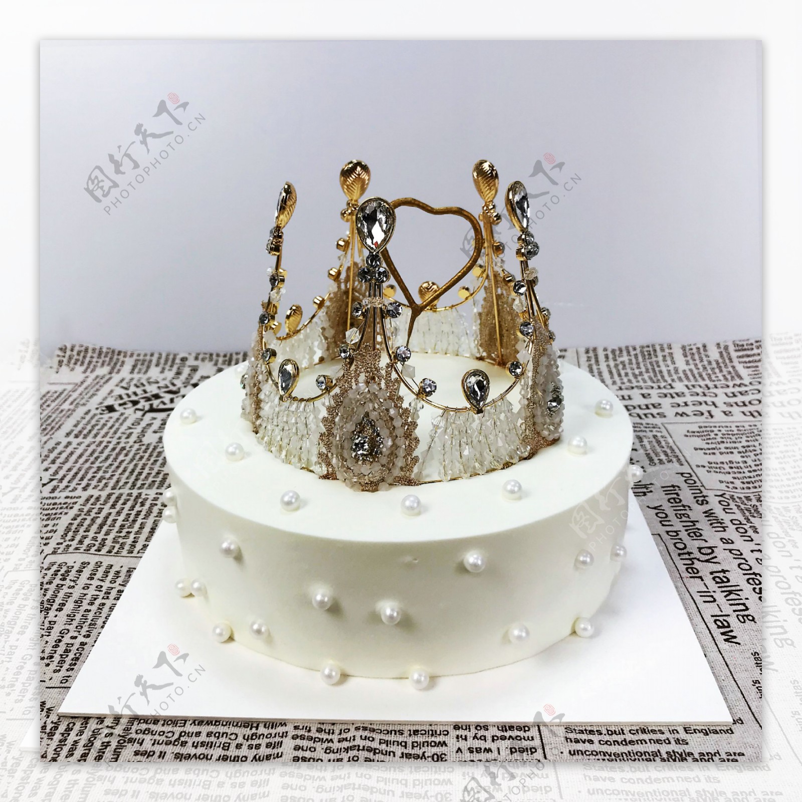 皇冠蛋糕生日蛋糕