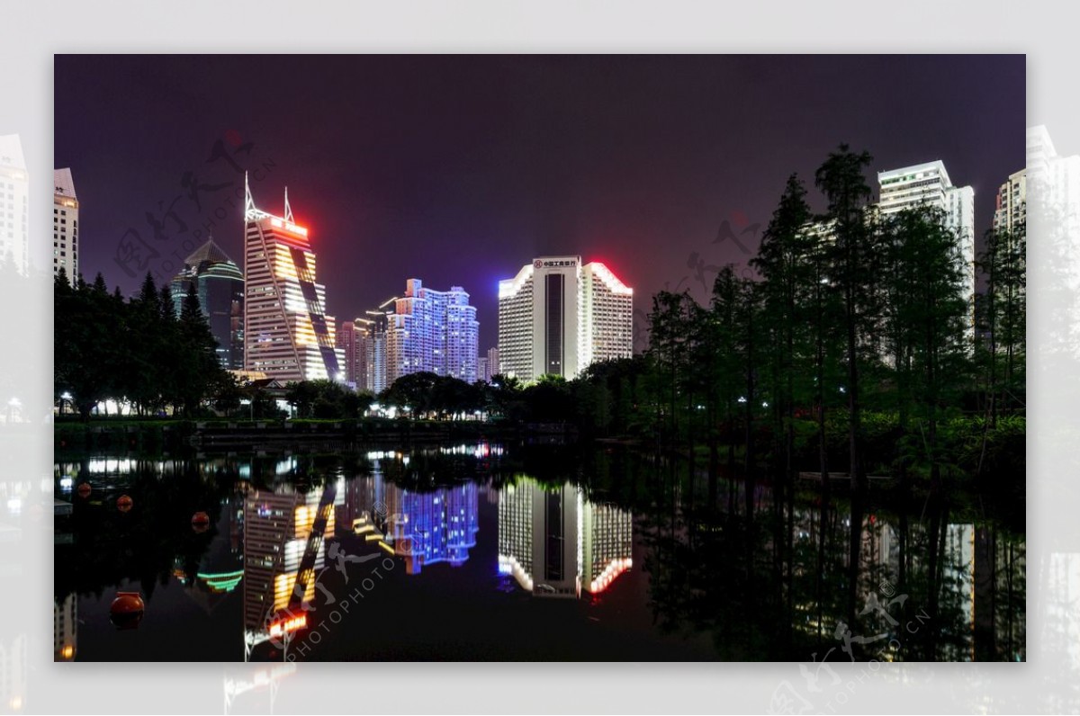 深圳建筑夜景