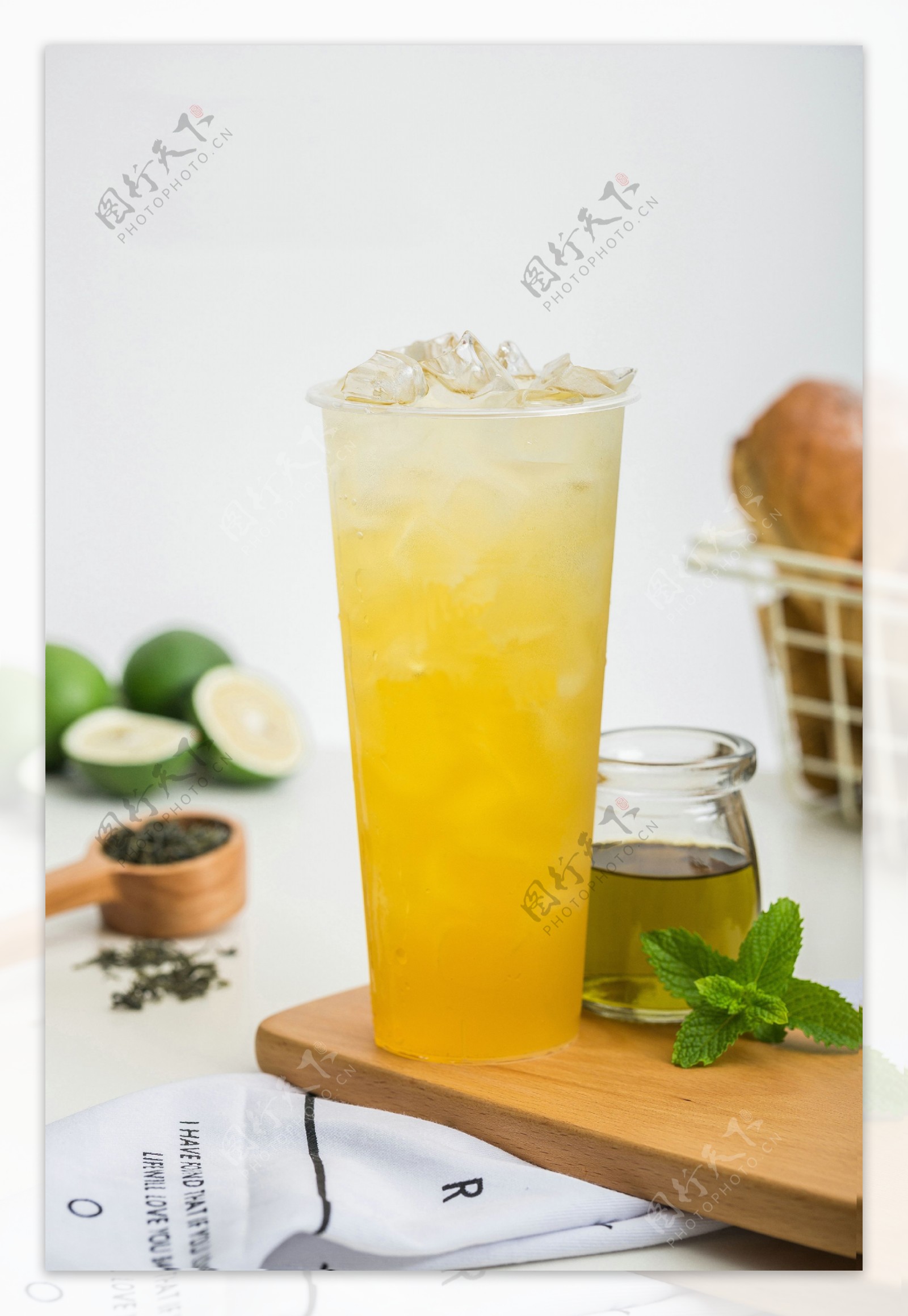 柠檬薄荷绿茶