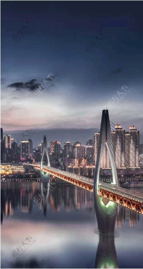 美丽的长江大桥