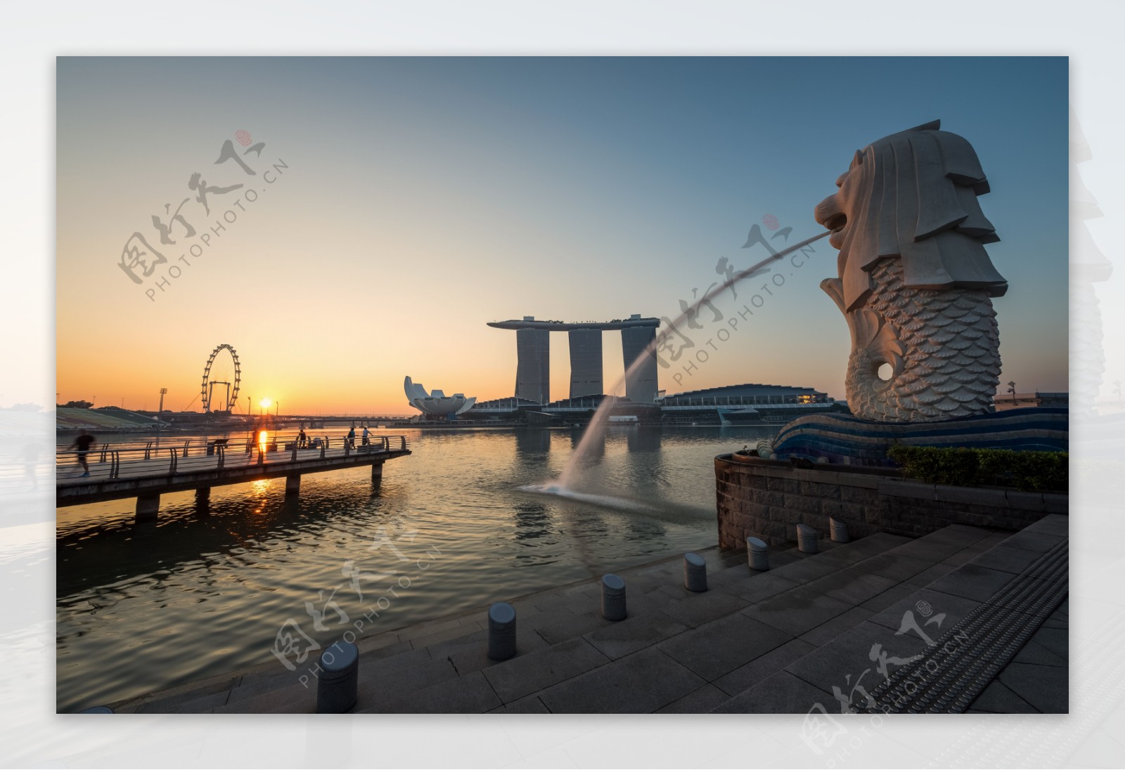 东南亚新加坡狮城