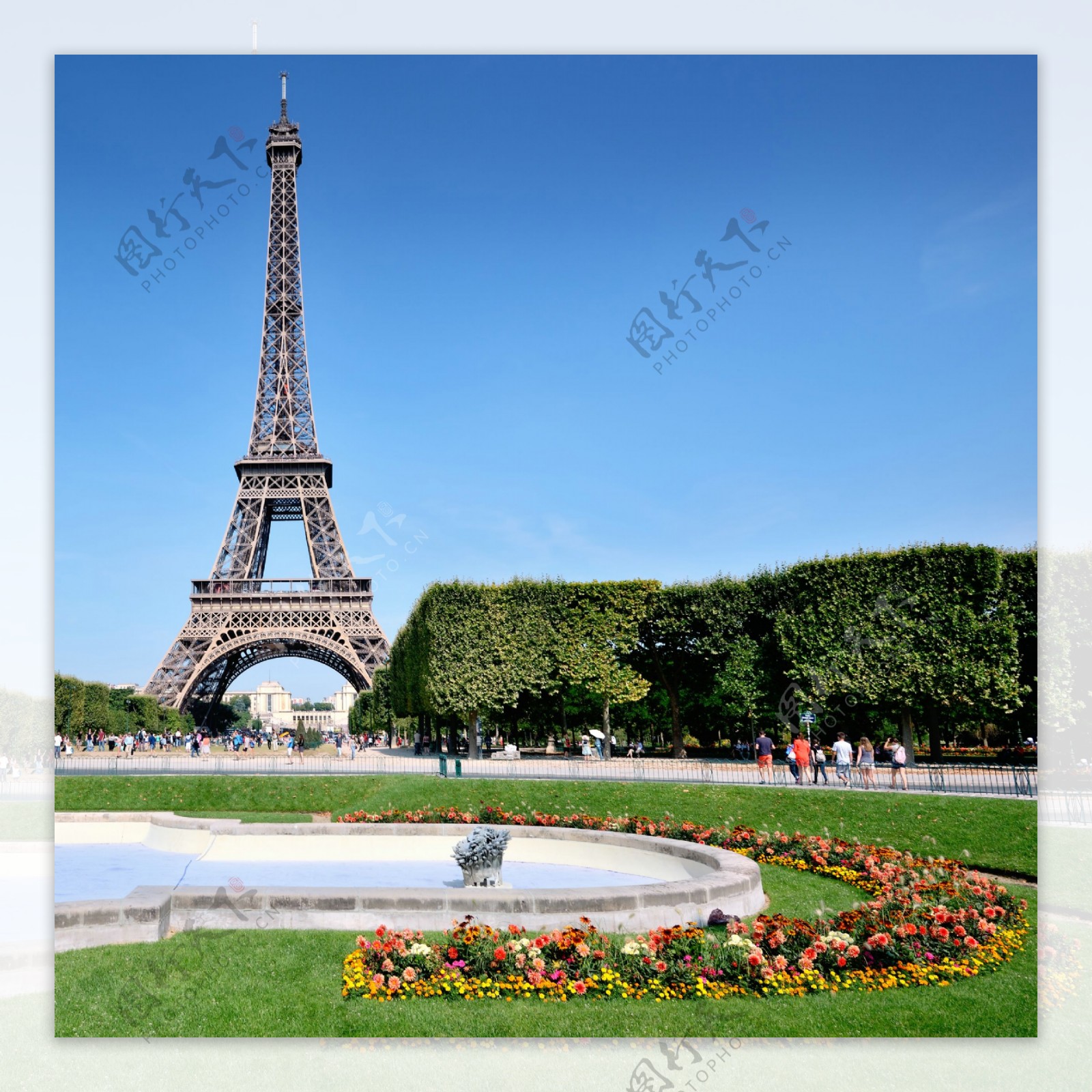巴黎铁塔图片素材-编号14805415-图行天下