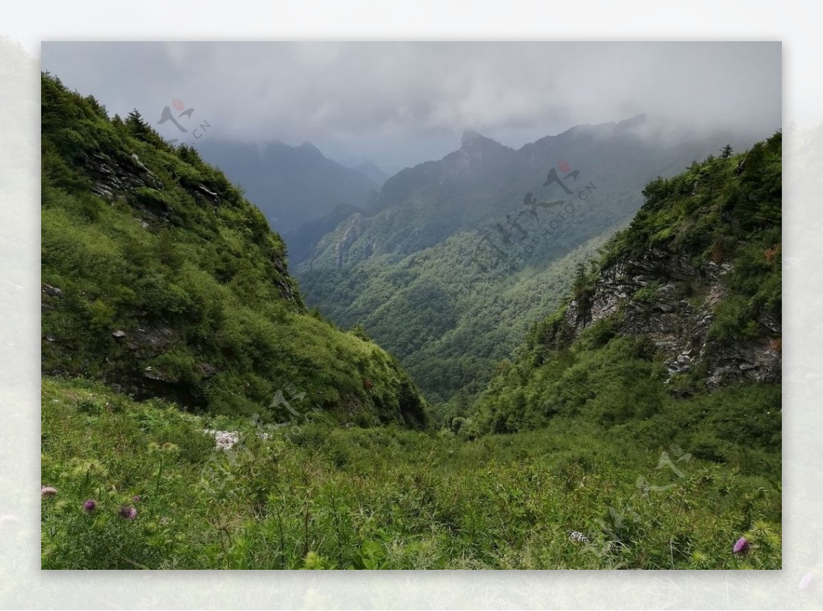 壮丽的大山风光