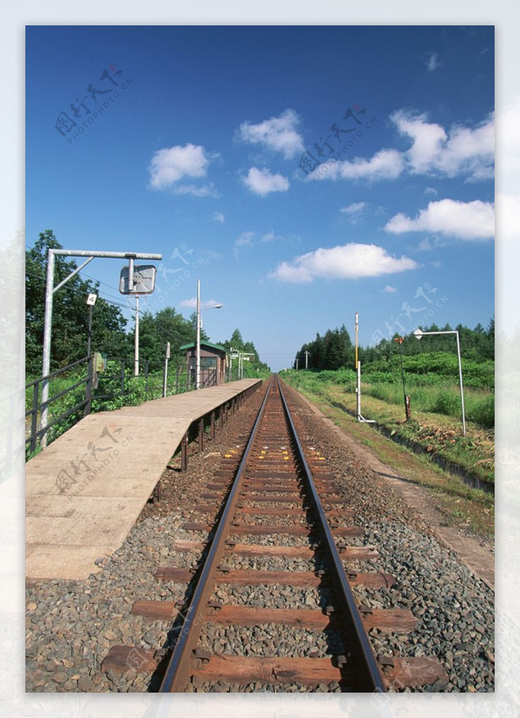 铁路交通铁路摄影