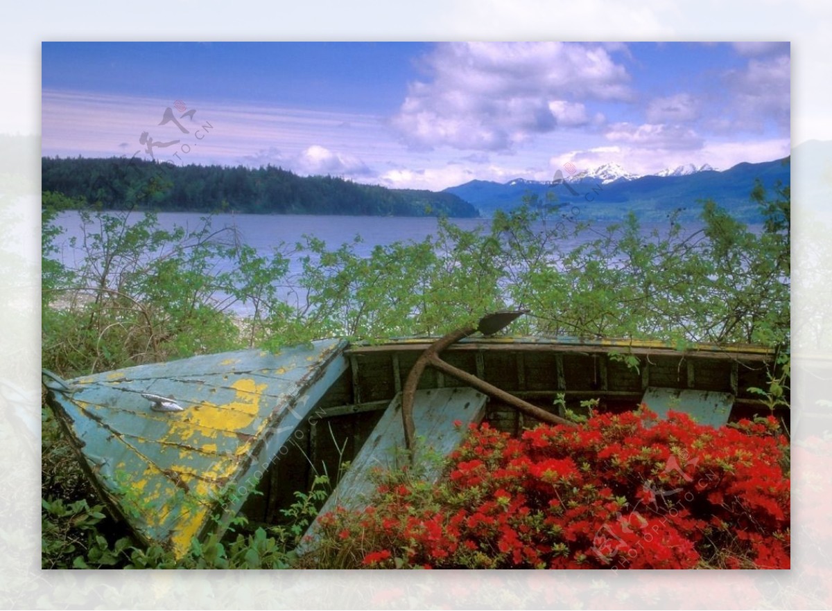 自然风光图片湖泊山水