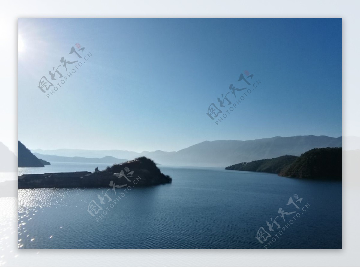 泸沽湖实景