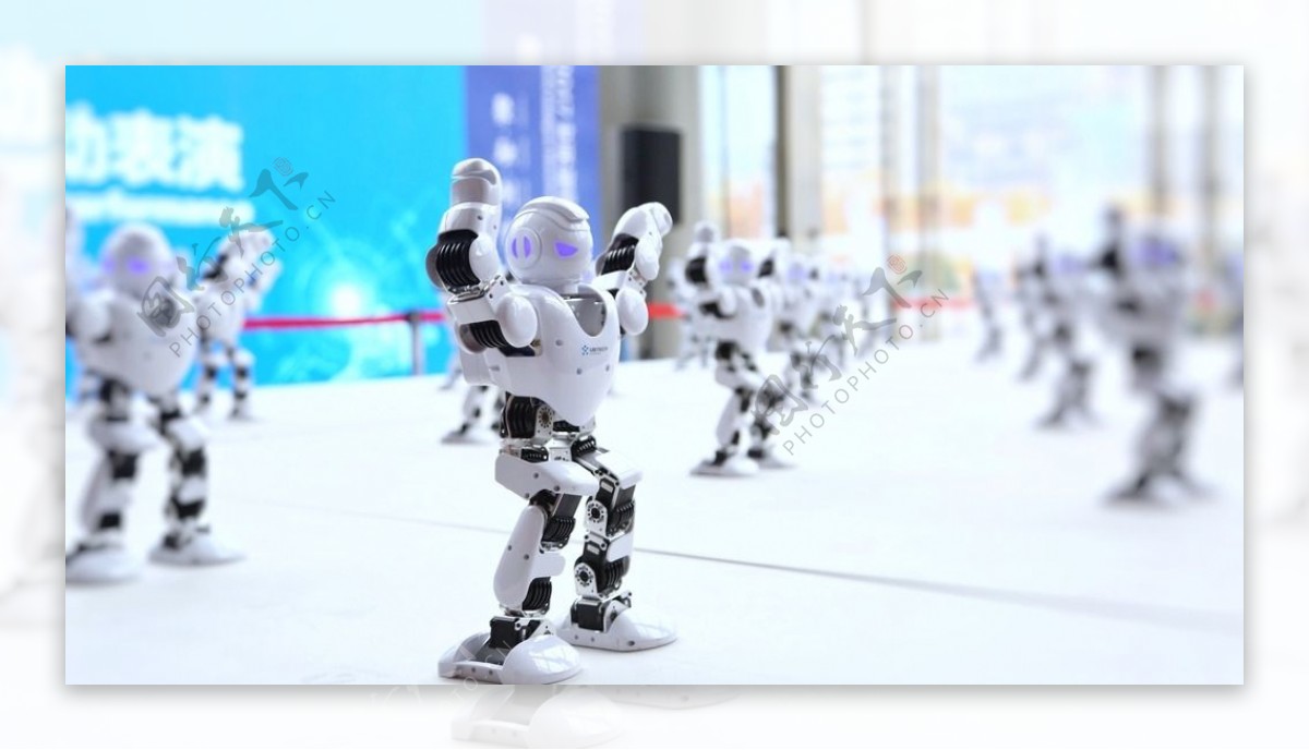 工业4.0智能机器人舞蹈表演