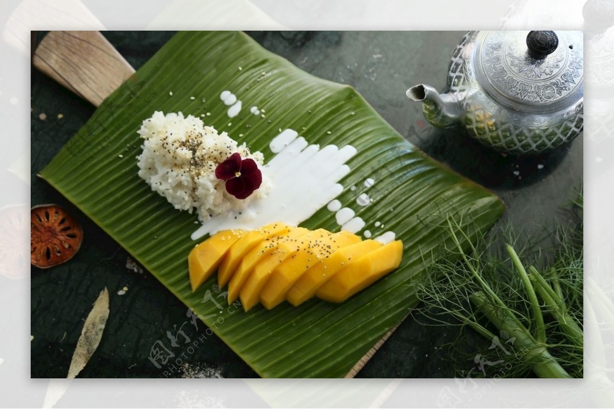 泰国芒果椰浆糯米饭