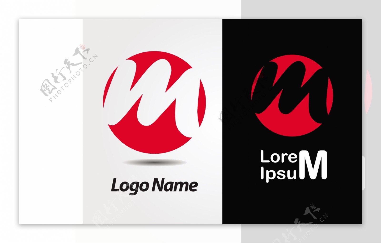 英文类字母造型logo互联网logo