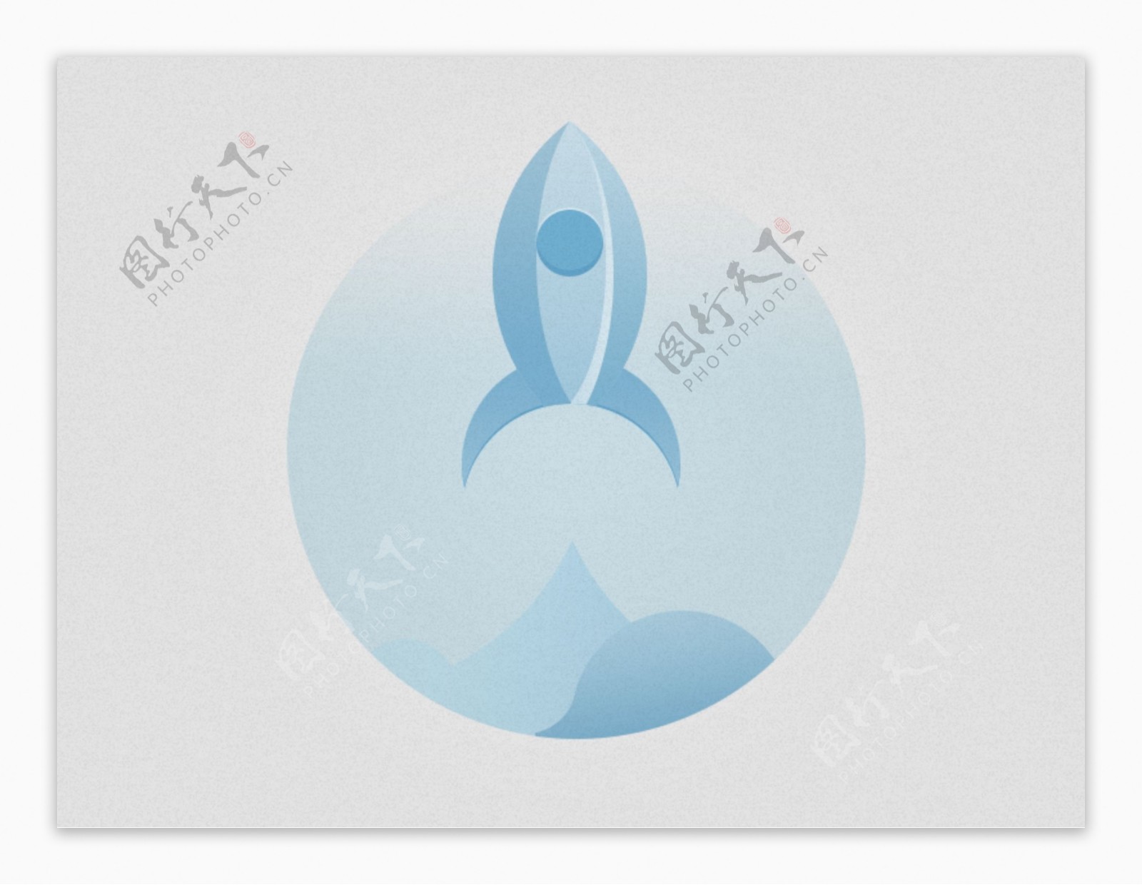 icon手绘火箭图片
