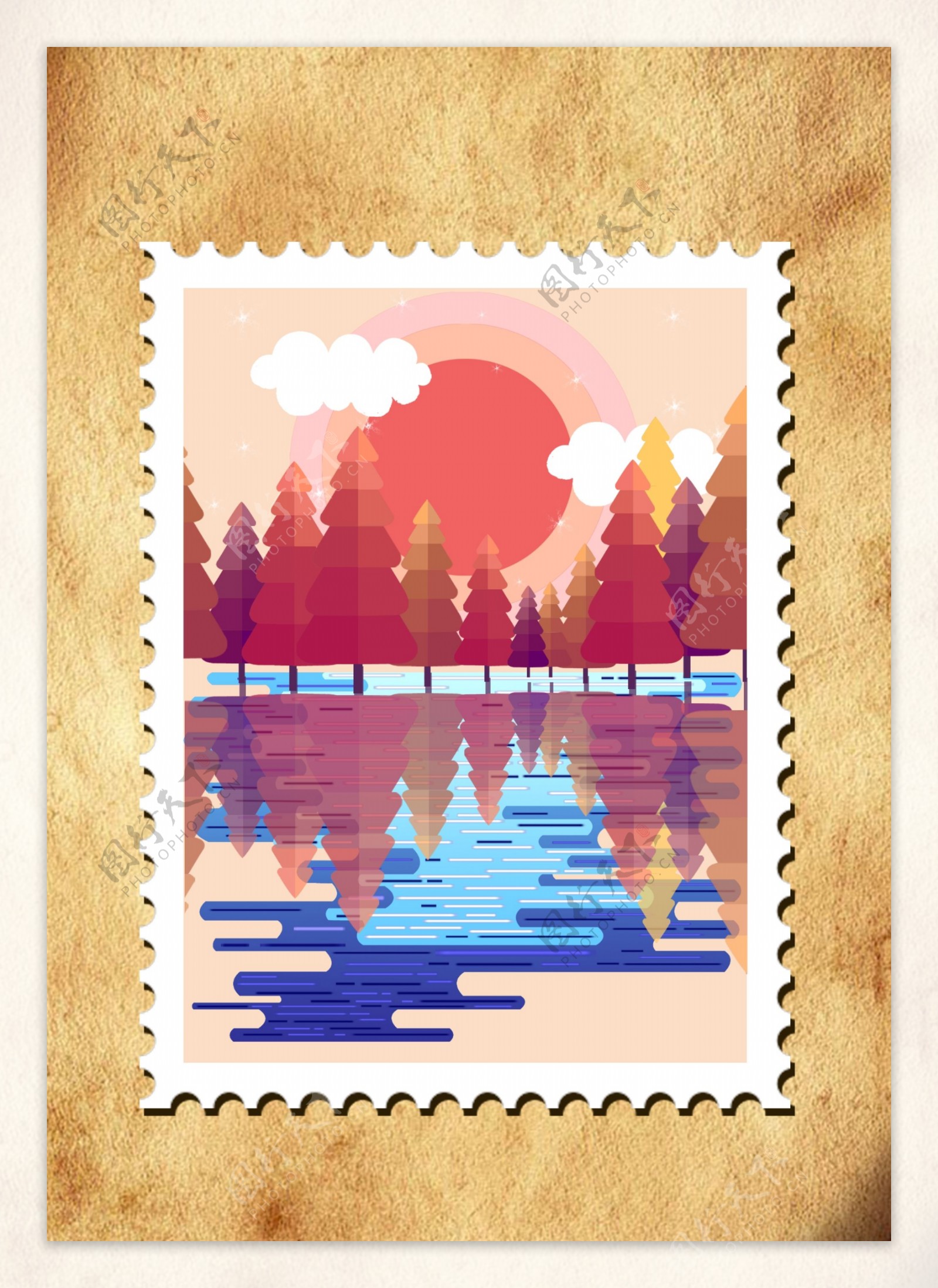 中国邮政“520•玫瑰”主题邮票一套|平面|宣传品|春蓉 - 原创作品 - 站酷 (ZCOOL)