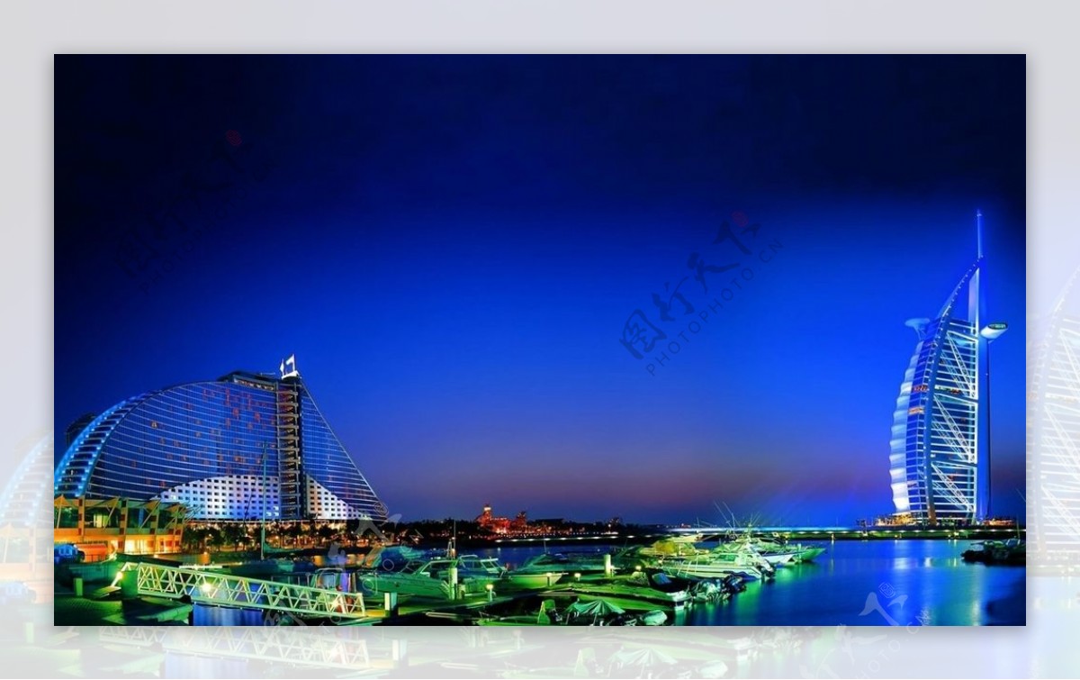 迪拜高清风景画