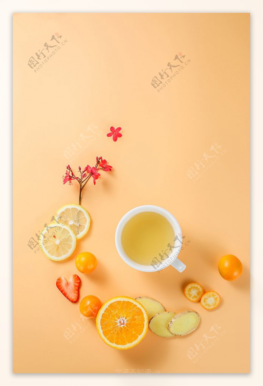 生姜水果茶