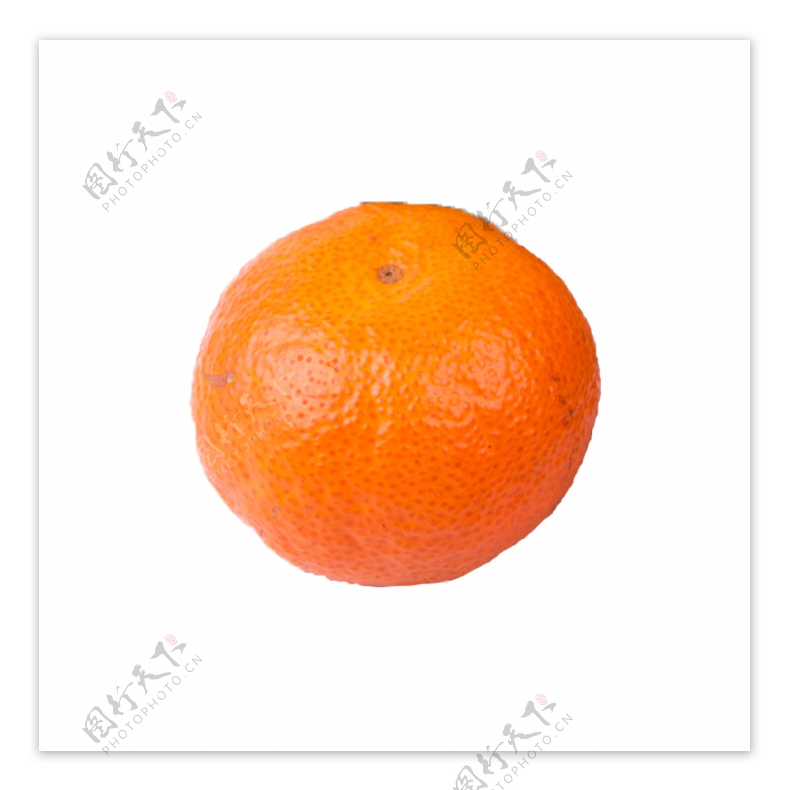 橘子实拍png免抠