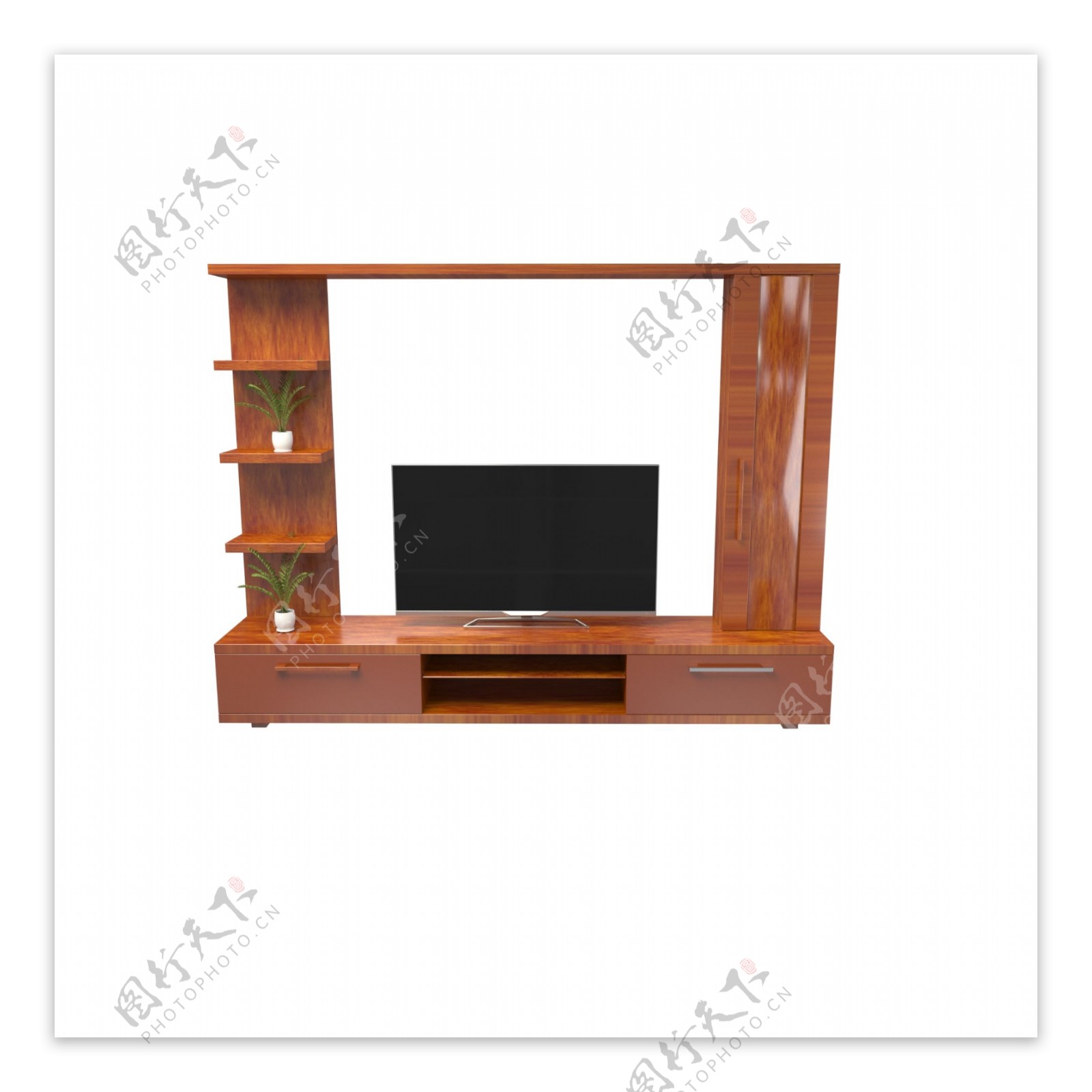 3D木质组合电视柜