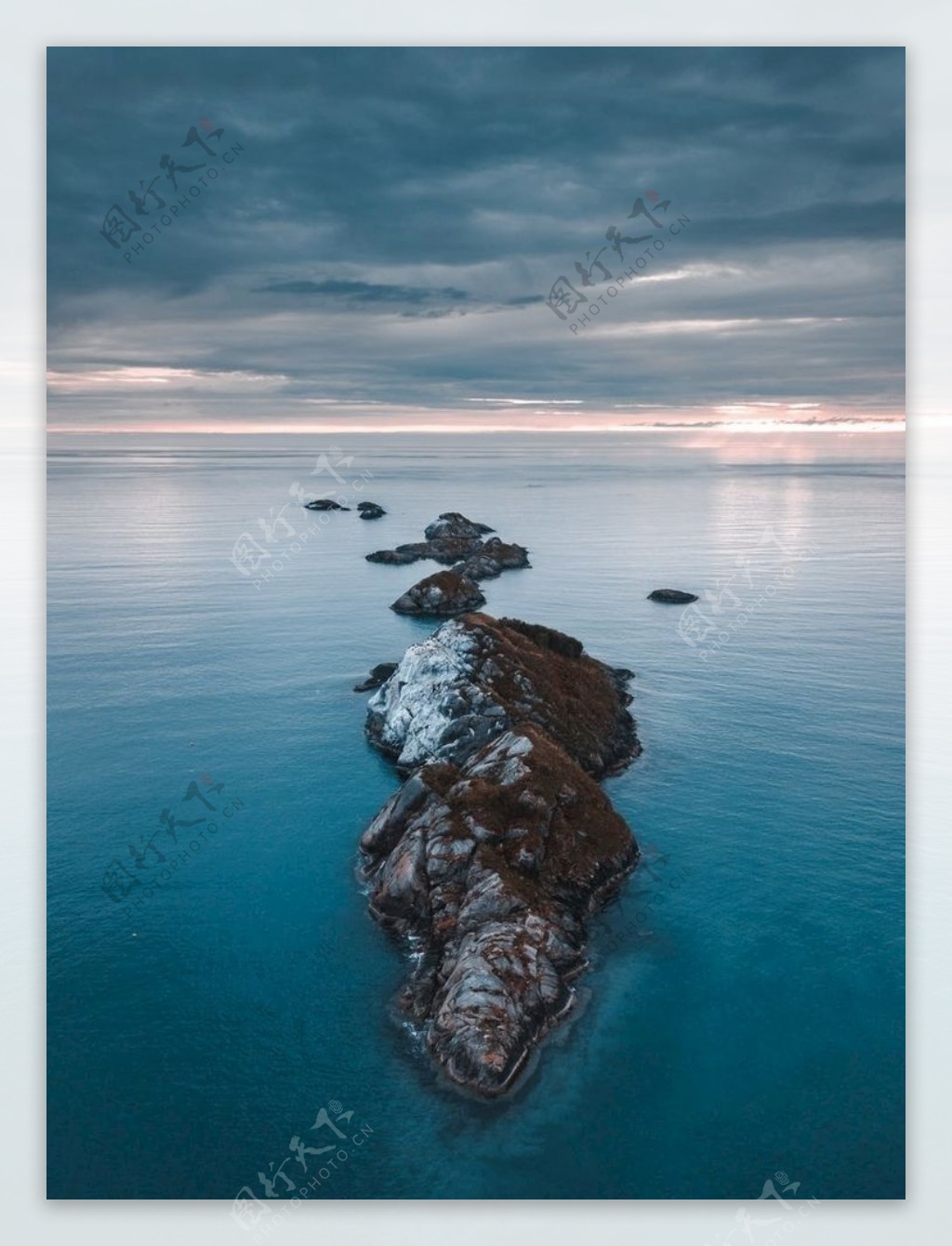 海岛白天风景