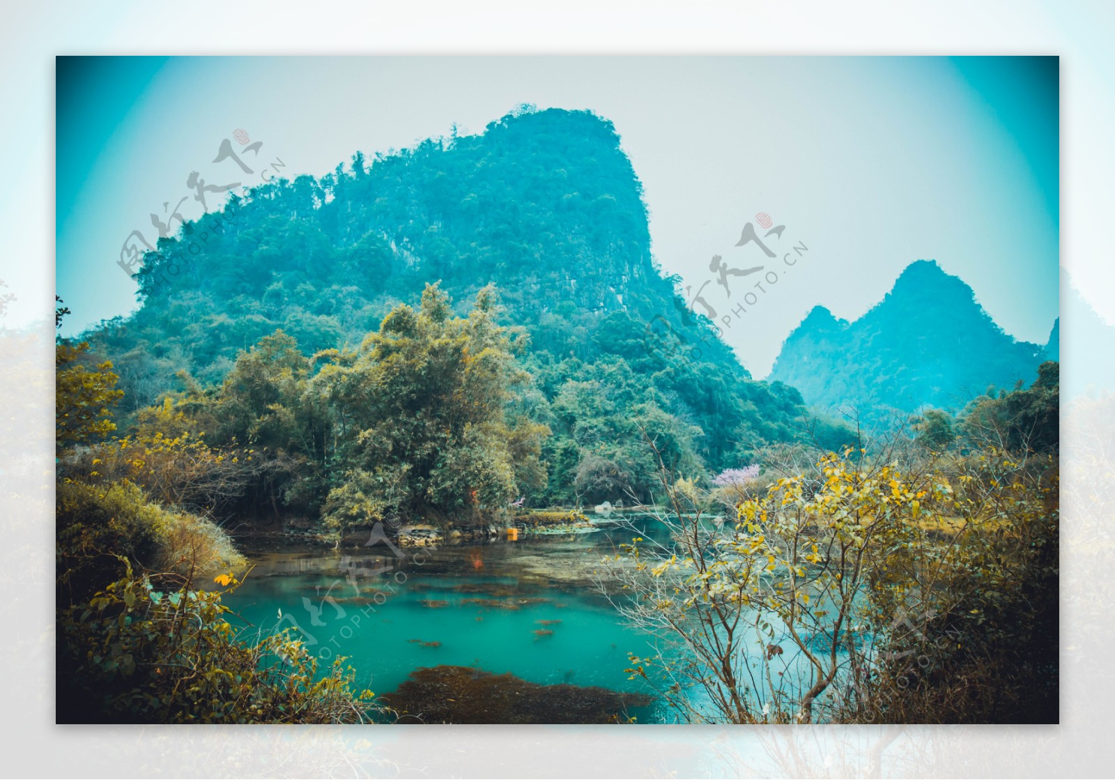 桂林的山水甲天下