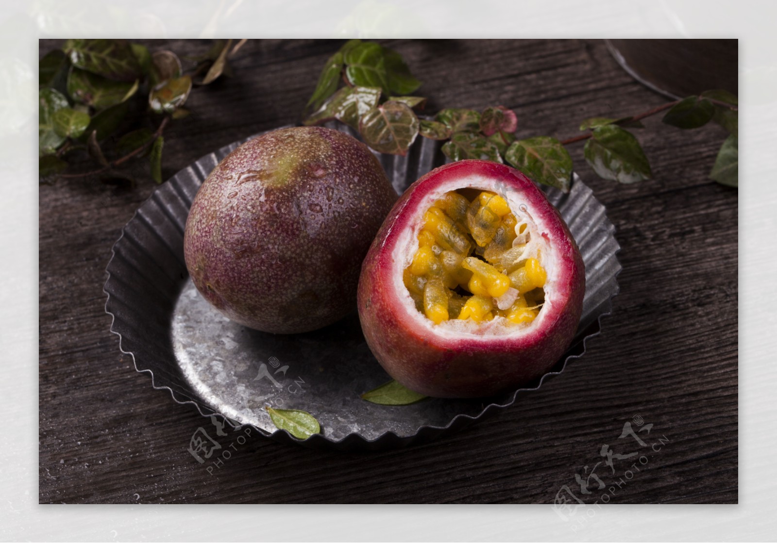 摄影图热带水果百香果实物图5