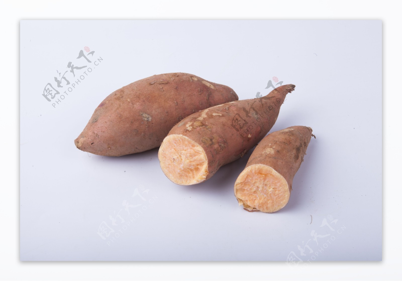 新鲜红薯实物图摄影图1