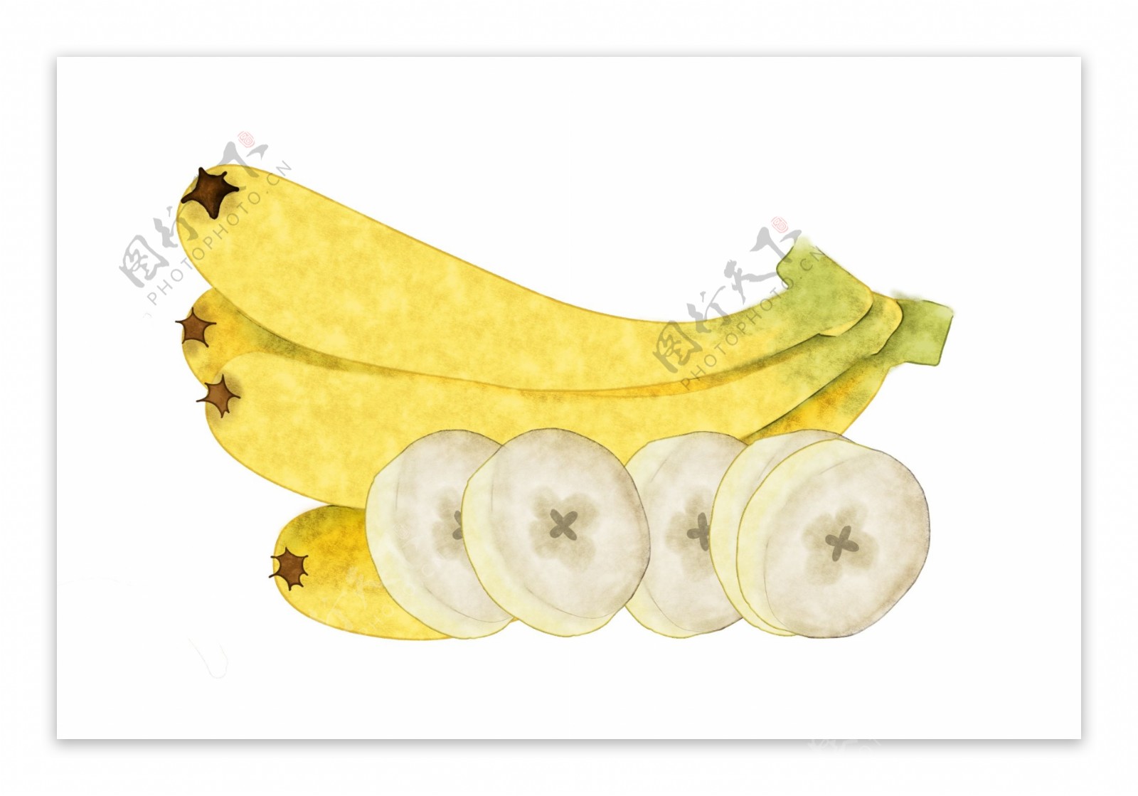 水果香蕉黄色新鲜夏日甜PNG