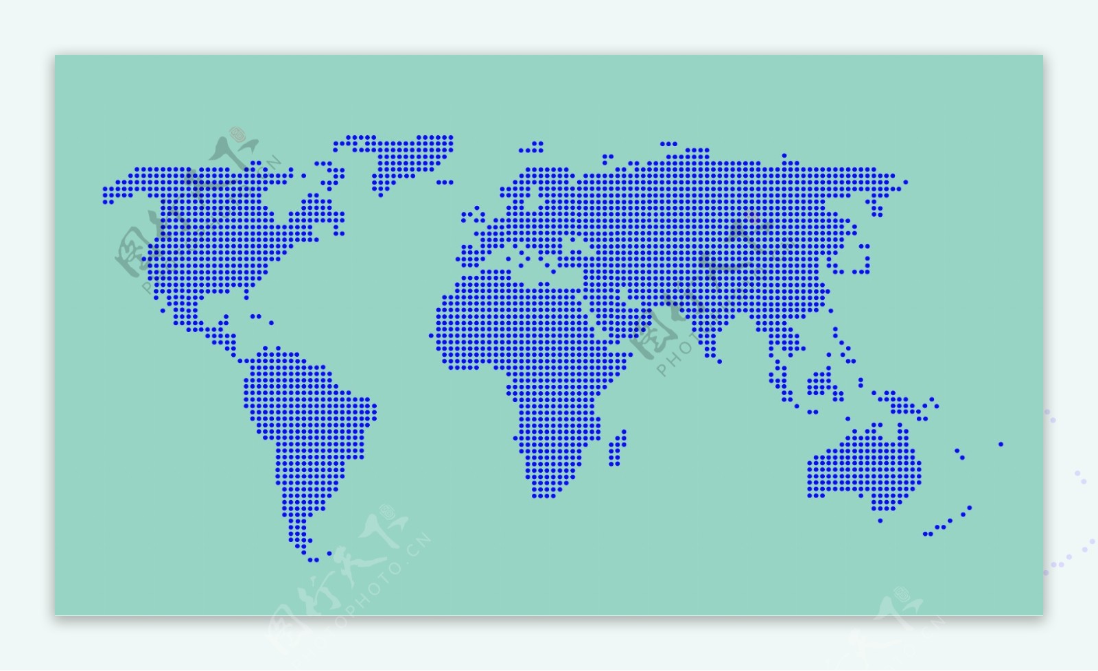 世界地图地图蓝色地图
