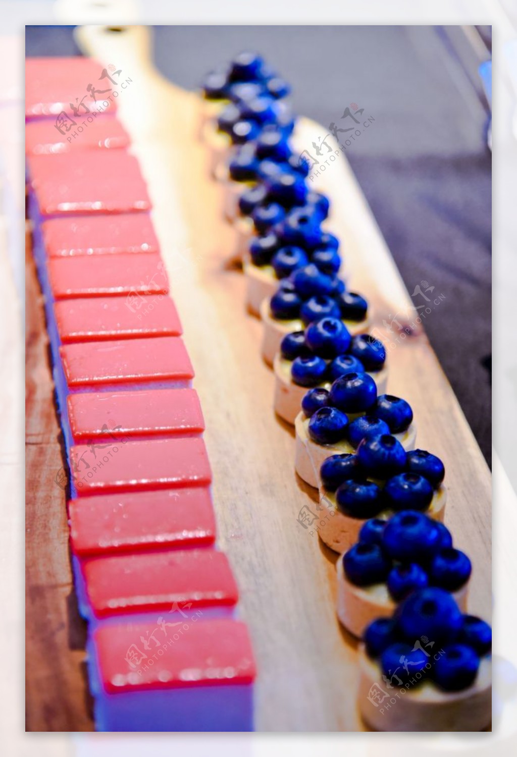 蓝莓甜点