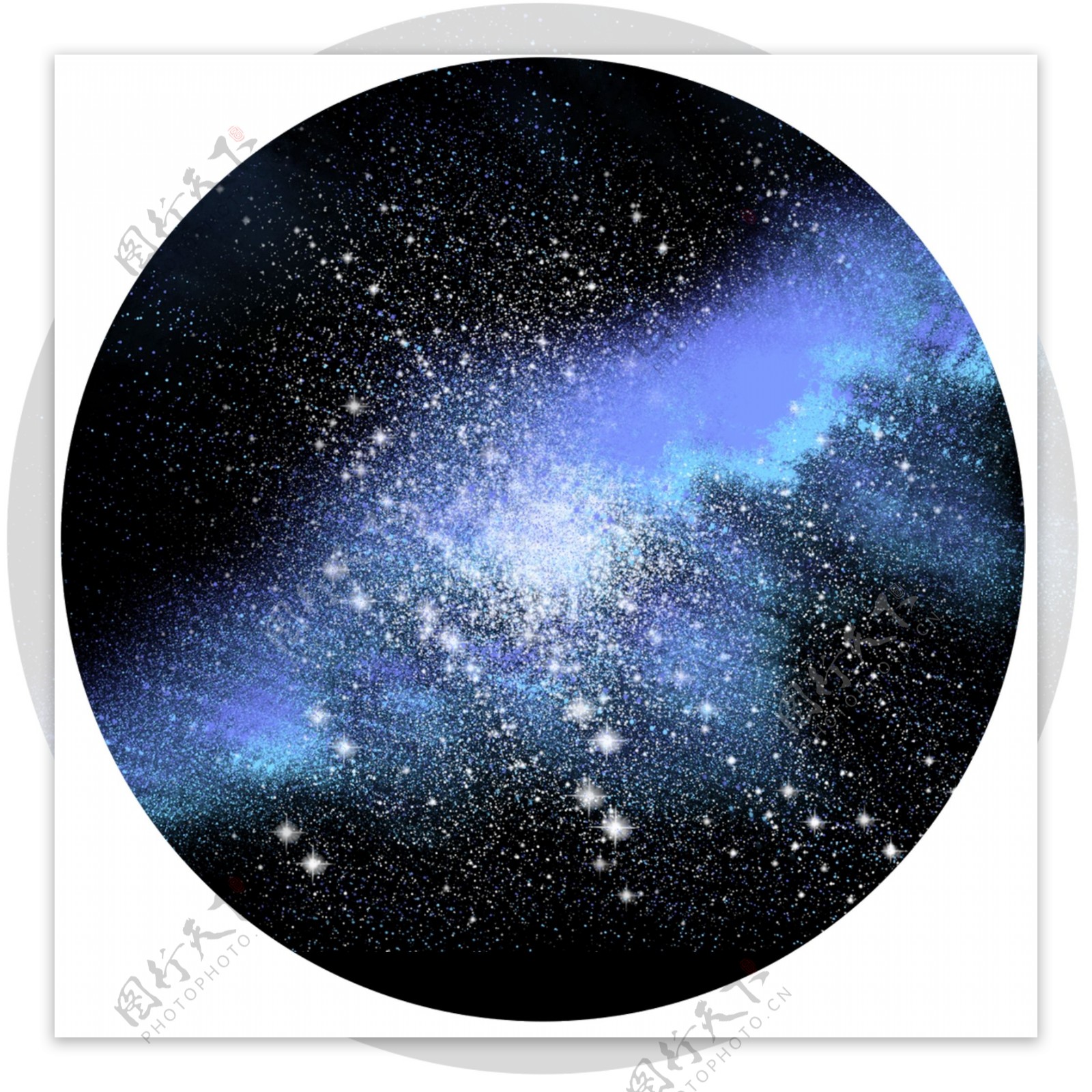 原创细腻写实宇宙星空星云元素繁星点点4