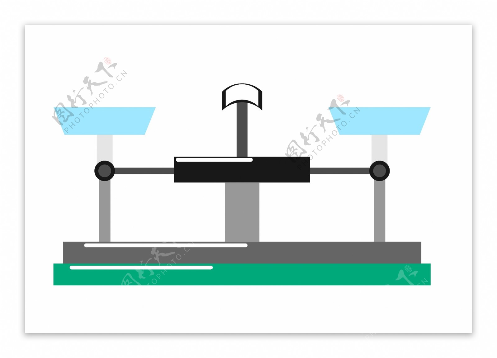 灰色天平秤工具插图