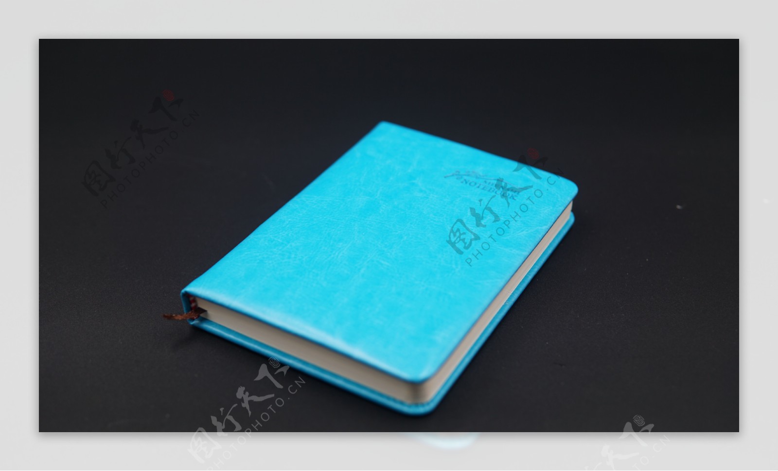 蓝色笔记本高清图1
