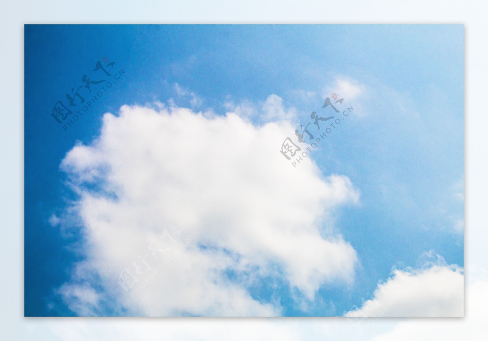 蓝天白云商用摄影